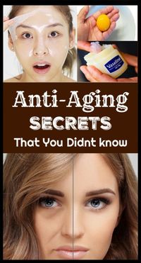 Look 10 Years Younger Using Vaseline! Asian Anti-Aging Secrets