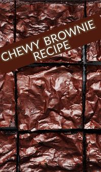 BEST Ever Chewy Brownies are just as chewy as boxed brownies but packed with so much more rich chocolate flavor. One bowl recipe, ready in less than 1 hour!