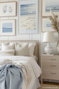 Modern Coastal Home Décor: 18 Ways to Bring the Beach to Your Home - Styling Her Life