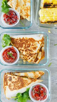 spicy chicken ranch quesadilla