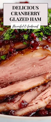 This Tasty Cranberry Glazed Ham is a showstopper for your holiday table! It’s sweet, tangy, and easy to prepare, making it the perfect centerpiece for festive gatherings and cozy family dinners.