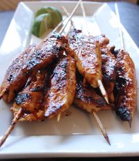 Chili Garlic & Lime Chicken Satay Skewers