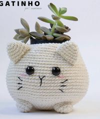 Zen Garden Creations Crochet Amigurumi Plant Pot Guide https://www.youtube.com/watch?v=2ielXPB-xQc