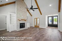 Plan 56510SM: Farmhouse with Home Office and Wraparound Porch - 2085 Sq Ft