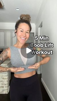 Sia Clyde | Fitness, Comedy, Relatable on Instagram: "Perk your chest up with these exercises! Link in bio for my fitness app + workout guides. Top is from @senita use code fitmommy15 for 15% off"