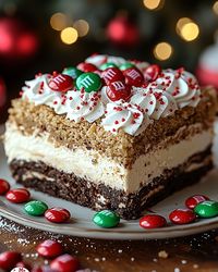 Christmas Cookie Lasagna Recipe | Easy No-Bake Holiday Dessert - My Home Made Recipe