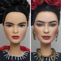 An Artist Brings Dolls to Life by Transforming Them Into Realistic Celebrities