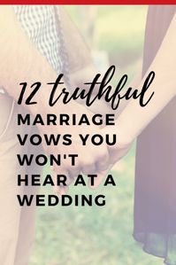 "In a culture that idolizes romantic love, we don’t need any more Shakespearean vows. We need marriage vows that will shape and impact marriages." #marriage #weddings #Christianmarriage #Christian