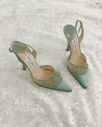 seafoam green jimmy choo heels