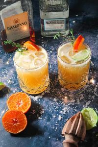 Festive Amaretto Orange Margarita