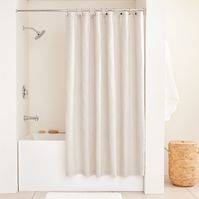 European Flax Linen Shower Curtain