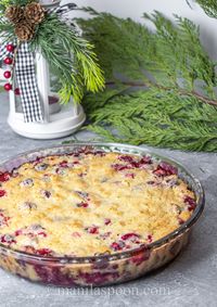 Easy Nantucket Cranberry Pie - Manila Spoon