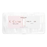 Say goodbye to shaping struggles and nail forms! With Kiara Sky's C Curve Tips, perfect nails are just a tip away! Featuring a pre-prepped application surface and a deep c-curve design, these tips are ideal for time-saving acrylic, gel, and dip powder application. Designed to offer the best in convenience, each pack in