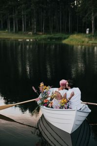 Vibrant meets Rustic Maine Wedding · Rock n Roll Bride