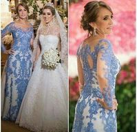 Blue Sheath Mother Of The Bride/Groom Dresses Lace Appliques Evening Gowns Wedding Guest Dress sold by Wedding store. Shop more products from Wedding store on Storenvy, the home of independent small businesses all over the world.