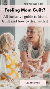 Do you ever feel guilty about your parenting choices? Do you feel like no matter what you do, you could be a better mom? This is called 'Mom Guilt' and it can be overwhelming! The good news: Your not alone and there are things you can do to overcome this feeling and get back to being the best mama for your babies!