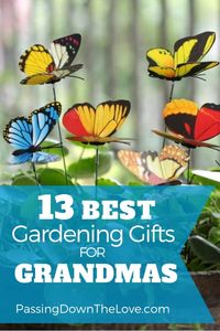 Looking for the perfect gift for a gardener?  Here are some Christmas gifts for gardeners.  Grandmas who garden with love these ideas. #Grandma #gift #gardening #garden #gifts #Christmas