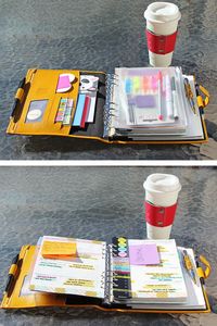 Oooooooh...Filofax crammed full of awesomeness!! So purdy!