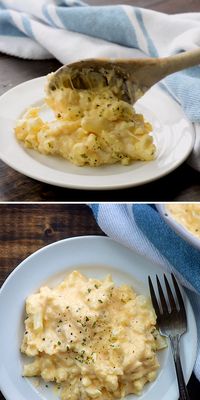 The cheesiest!! Even my kids like this low carb version of mac and cheese. #keto #lowcarb #cauliflower #recipe