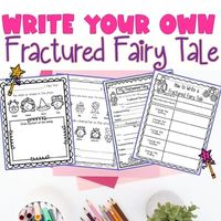 Fractured Fairy tale Writing includes everything you need to teach writing about Fairy Tales & Fractured Fairy Tales! Students will select a traditional fairy tale and write a new fractured version of the story they have selected. * The students will write their own version of a fairy tale, cha...