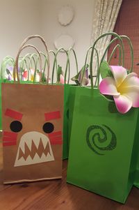 Moana Favor Bags