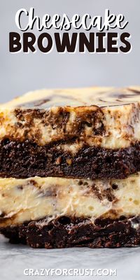 Cheesecake Brownies