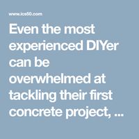 Even the most experienced DIYer can be overwhelmed at tackling their first concrete project, so we asked some of Intermountain Concrete’s most experienced employees what they learned from their first concrete project. From doing your research to making sure you have enough materials, time and help to complete the job, here’s what our experts had to say!  -  #DIYConcrete #DIYhomeimprovement #homeimprovementarticles #whatIlearned #DIYarticles