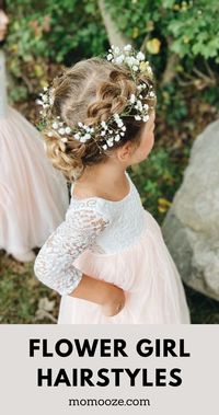 We have compiled a selection of over 30 prettiest flower girl hairstyles, which also include detailed video tutorials in case you would like to do this at home as a little DIY project. Flower Girl Hairstyles | Easy Flower Girl Hairstyles | Simple Flower Girl Hairstyles | Toddler Flower Girl Hairstyles | Flower Girl Hairstyles with Flower Crown | Toddler Short Flower Girl Hairstyles | Flower Girl Hairstyles with Headband | Half up Flower Girl Hairstyles