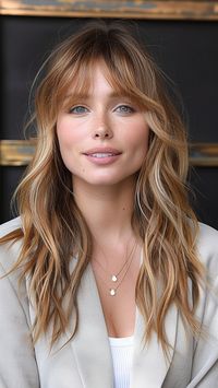 Elevate your style with Wispy Curtain Bangs, adding a touch of softness and sophistication to your look. These delicate bangs effortlessly frame your face, offering a versatile and chic hairstyle option for any occasion. Click the pin for more inspiration on Curtain Bangs Hairstyles and follow us for daily beauty tips! #WispyCurtainBangs #HairInspiration #ChicHairstyles #BeautyGoals #CurtainBangs