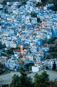 Moroccos Blue City Chefchaouen Morocco. The buildings AND streets are all painted blue