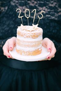 NYE Naked cake