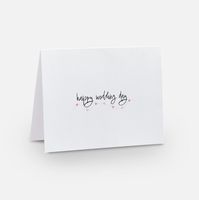 "\"Happy Wedding Day\" printable card featuring cursive-style font and a banner of small hearts INSTANT DIGITAL DOWNLOAD of THREE (3) PDF files: >> 4.25\"x5.5\" card size (fits A2 envelope) >> 5\"x7\" card size (fits A7 envelope) >> 5.5\"x8.5\" card size Download will be available as soon as your purchase is complete! All PDFs are ready to print on standard letter size 8.5\" x 11\" paper. Cutting and folding guides have been provided for the 4.25\"x5.5\" and 5\"x7\" sizes. 5.5\"x8.5\" does not require any cutting - just fold the whole sheet in half and you're ready to roll! Perfect for wishing the happy couple a phenomenal big day! Card is blank on the inside for you to fill in with your own message. **NOT A PHYSICAL PRODUCT. THIS PURCHASE IS FOR DIGITAL FILES ONLY.** **ALL SALES ARE FINAL