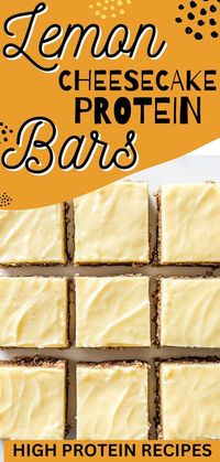 Craving a high protein low carb dessert? These creamy, zesty Lemon Cheesecake Protein Bars are the perfect treat! With a nutty almond crust and a tangy filling, they’re ideal for anyone looking for protein desserts low carb or high protein desserts. Easy to make and full of flavor, these bars are a must-try!