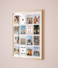 Custom Playing Card Photo Collage Personalized Friendship Wall Art Dorm Room Decor Best Friends College Gift Unique Custom Art Print - Etsy