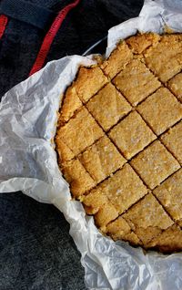 Toasted Cornmeal and Salted Honey Shortbread … Goes Well With Coffee – 1st Edition – REAL SIMPLE FOOD