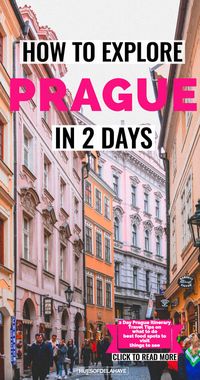 How to spend a weekend in Prague - 48 Hours in Prague Itinerary: The ultimate guide to Prague travel. I shows you how to spend 2 days in Prague, Czech Republic. From the top things to do in Prague, where to stay, what to see, and drink to get the most out of a weekend in Prague. It also includes the Prague hidden gems, cool places to visit in Prague and unique things to do in Prague. Top Prague must do experiences and Prague bucket lists. #prague #praguetraveltips