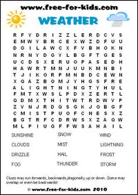 free printable word searches for kids | Free Printable Word Search Puzzles for Children