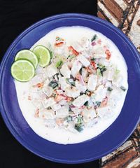 ota ika, Tongan-style marinated fish