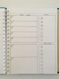 10 Bullet Journal weekly layouts if you want to keep work and personal in the same spread - All About Planners