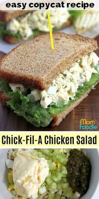 Chick Fil A Chicken Salad Recipe copycat