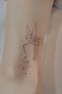 28 Hottest Tinker Bell Tattoo Ideas and Designs