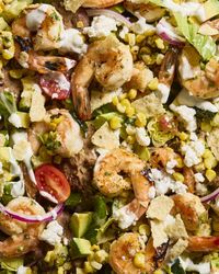 Shrimp Taco Salad Recipe (w/ Creamy Jalapeño Ranch Dressing) | The Kitchn