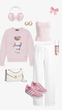 #outfitindpo #viral #aesthetic #pink #adidas #ralphlauren #soldejaneiro