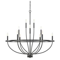 Graceful curves and vine-like arms put a playful spin on the classic silhouettes in the Greyson 12-Light chandelier for Homeplace. Available in multiple finishes, these fixtures are a go-to for a sophisticated, yet simple style.Features*Fixture is constructed of metal*Sloped ceiling compatible*(12) 60 watt maximum candelabra (E12) Incandescent bulbs required*Dimmable with compatible dimming bulbs*120" of adjustable chain included*UL rated for dry locations*Covered under a 1 Year manufacturer war