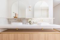 Discover GH House: Megan Gale's Tranquil Melbourne Home Highlighting Curved Interiors | Behind the Design | ABI Interiors