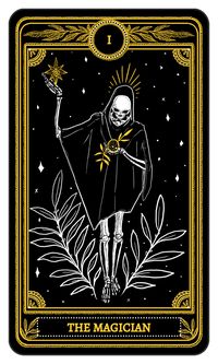 The Magician from the Major Arcana of the Marigold Tarot