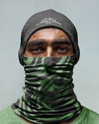 Man Wearing a Ski Mask Mockup