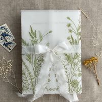 ✦ ITEM DETAILS ✦ This 5x7 white vellum jacket is the perfect accompaniment for a special wedding invitation. Featuring a stunning English summer botanical garden floral print, this unique vellum jacket adds a timeless and elegant element to your big day.  ✦ measures 5x7 inches when folded, fitting up to 5 inch wide cards or 120 pound cardstock or thick 1/8 inch acrylic invitations. Please ensure the size of the card before ordering the wrap. It is made of 29 pound white translucent vellum paper