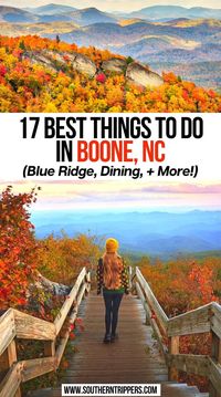 17 Best Things To Do In Boone NC (Blue Ridge, Dining, + More!) | things to do in boone nc | things to do in boone nc in the winter | things to do in boone nc with kids | what to do in boone nc | places to visit in boone nc | boone nc things to do in fall | fun things to do in boone nc | boone north carolina travel | #thingstodo #boone #northcarolina #usa #travel