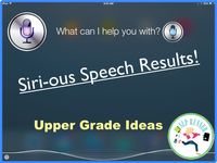 SLPrunner : Siri-ous results in speech. he SLP may also drive more language-based searches by asking students calendar related questions or making inquiries about general knowledge, community places, and even asking "how-to" questions for sequencing.   Other functions are available too.  Students may text the teacher, check/input into their calendar, and set the alarm clock.  The service options are endless as is the fun and motivation.